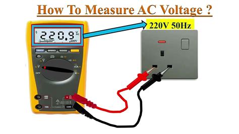 how to read rf signals with multimeter|how to measure rf voltage.